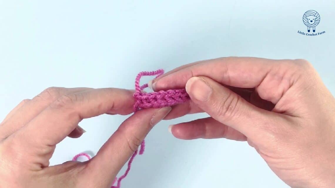 How to single crochet in the round Little Crochet Farm