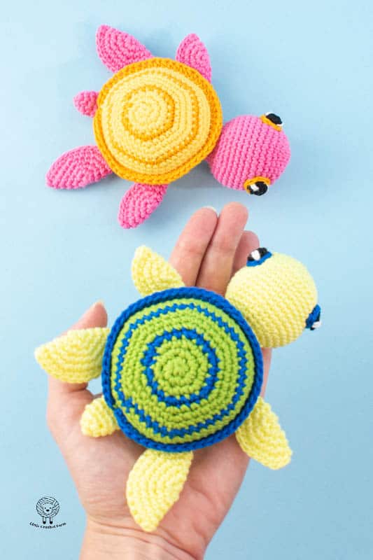 Plush Turtle Free Crochet Pattern! – Abigurumii