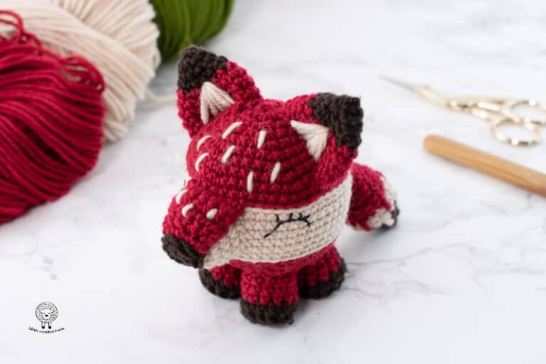 Chubby Fox free amigurumi pattern