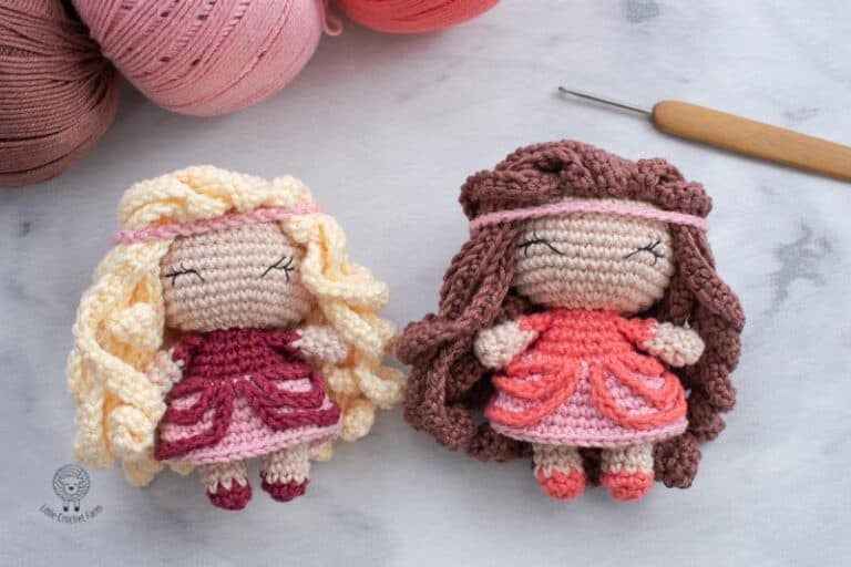 Juliet doll free amigurumi pattern