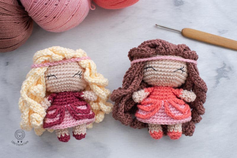 Amigurumi Face Embroidery Tutorial - Tiny Curl Crochet