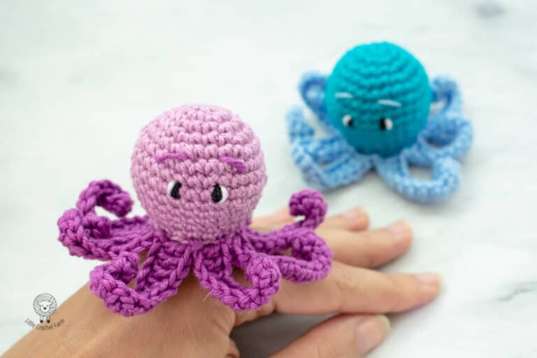 No sew baby octopus free amigurumi pattern