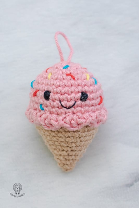 Ice Scream Cone Crochet Pattern – MadebyJody666