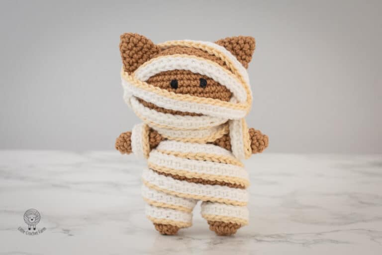 Mummy Cat free amigurumi pattern