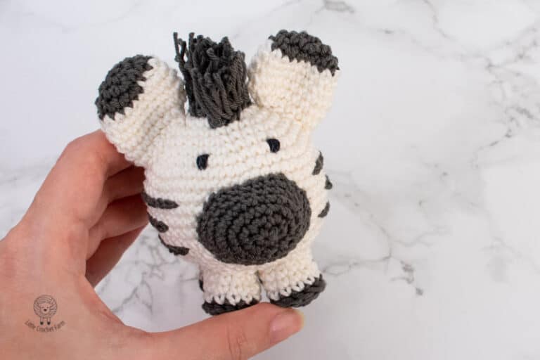 Chubby Zebra free amigurumi pattern