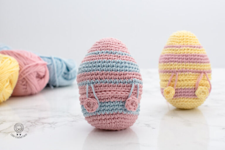 Crochet Easter Egg free pattern