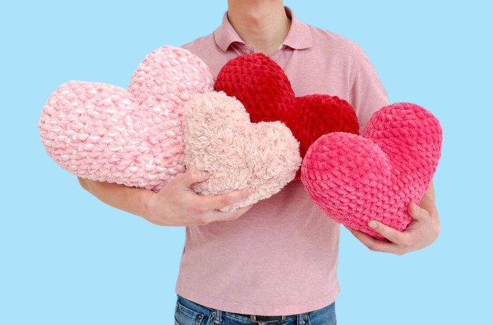 Giant Crochet Heart