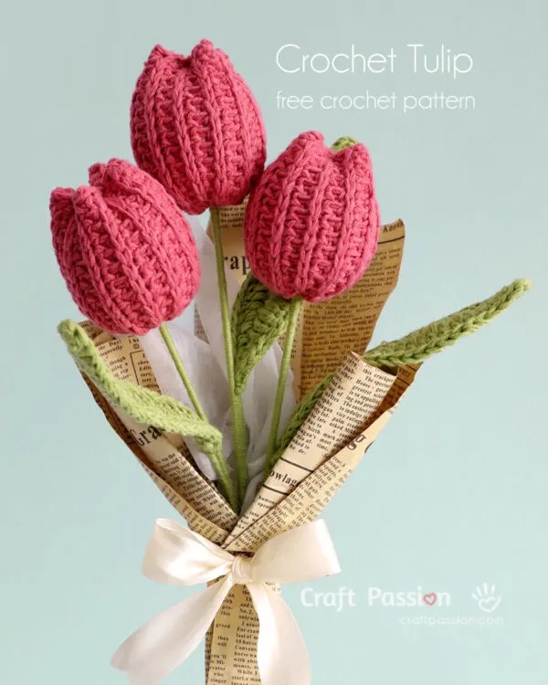 Crochet Tulips