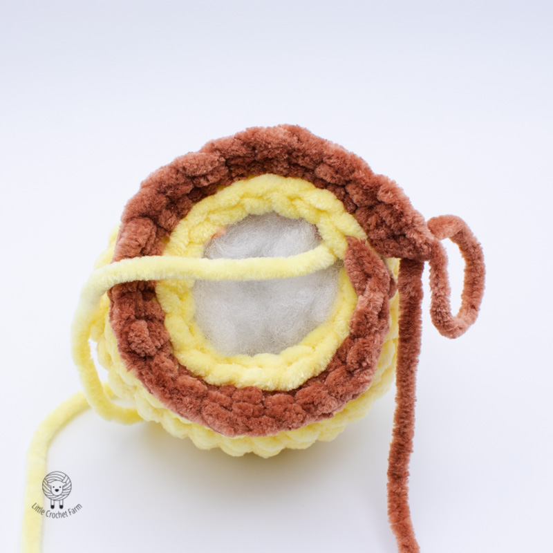 No-sew crochet bee photo tutorial