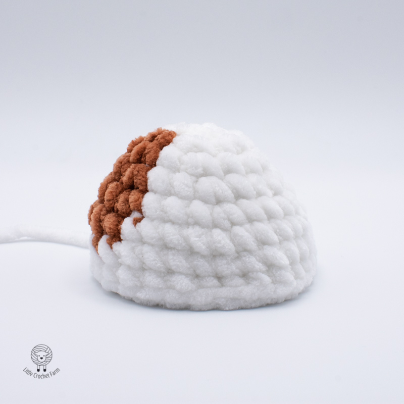 no-sew crochet cow photo tutorial